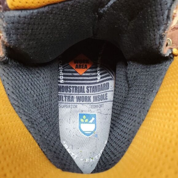 Carolina Boots Mens 11.5 D Comp Toe EH Brown Leather Work 28 Series Shoe CA8528 - Picture 16 of 16